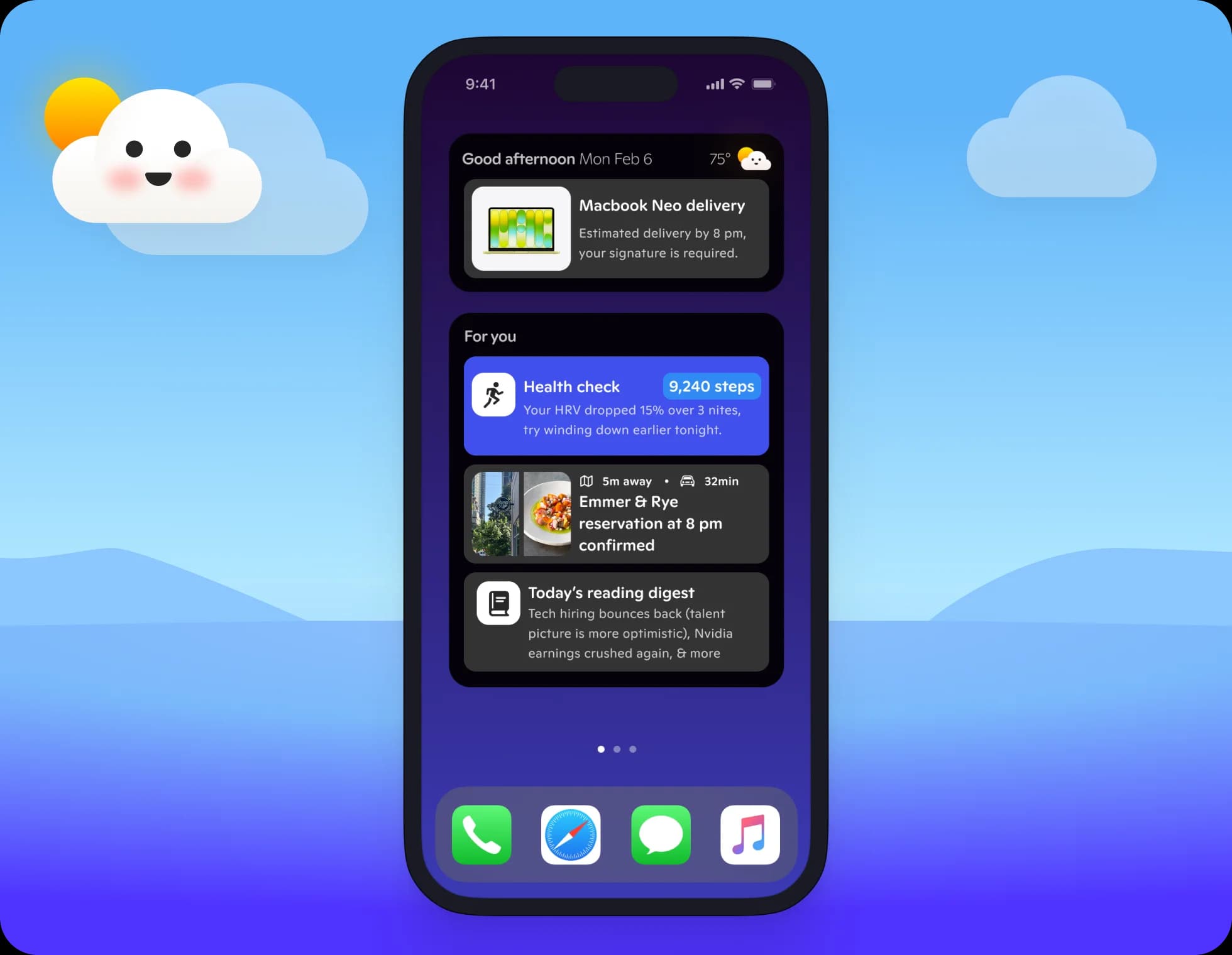 skye app screenshot